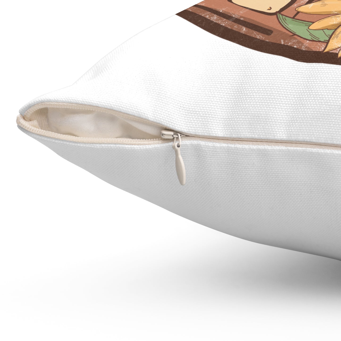 Spun Polyester Square Pillow