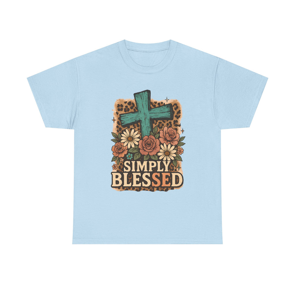 Simply Blessed Heavy Cotton Tee