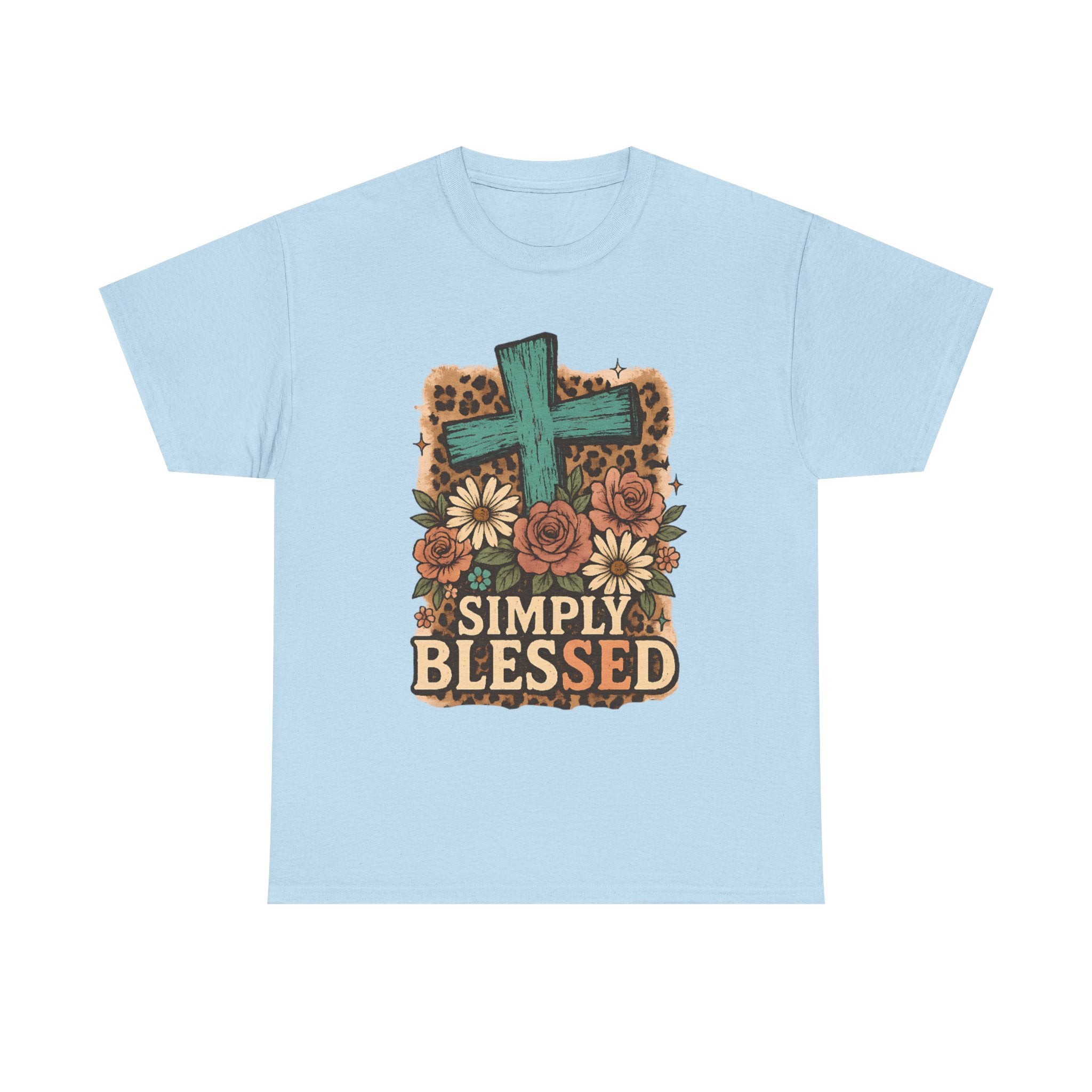 Simply Blessed Heavy Cotton Tee