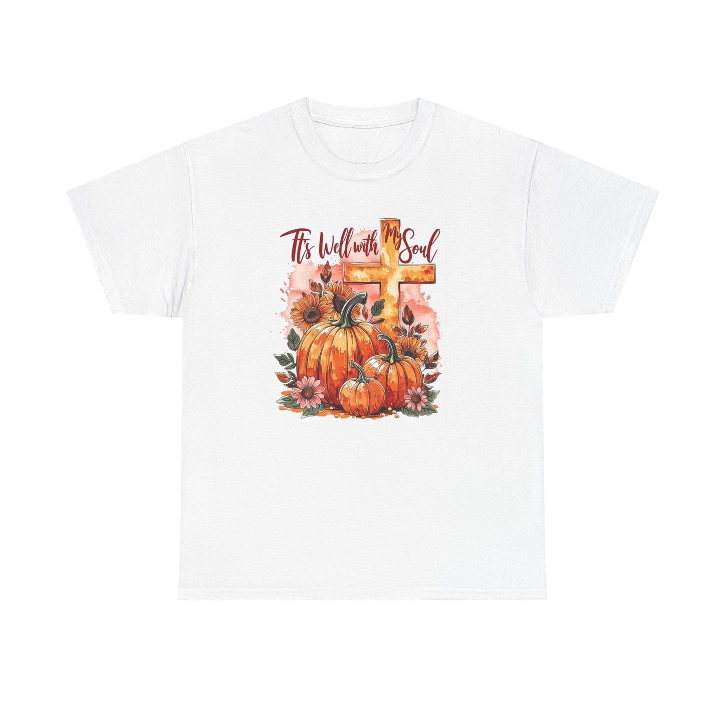 Fall Pumpkin Cross
