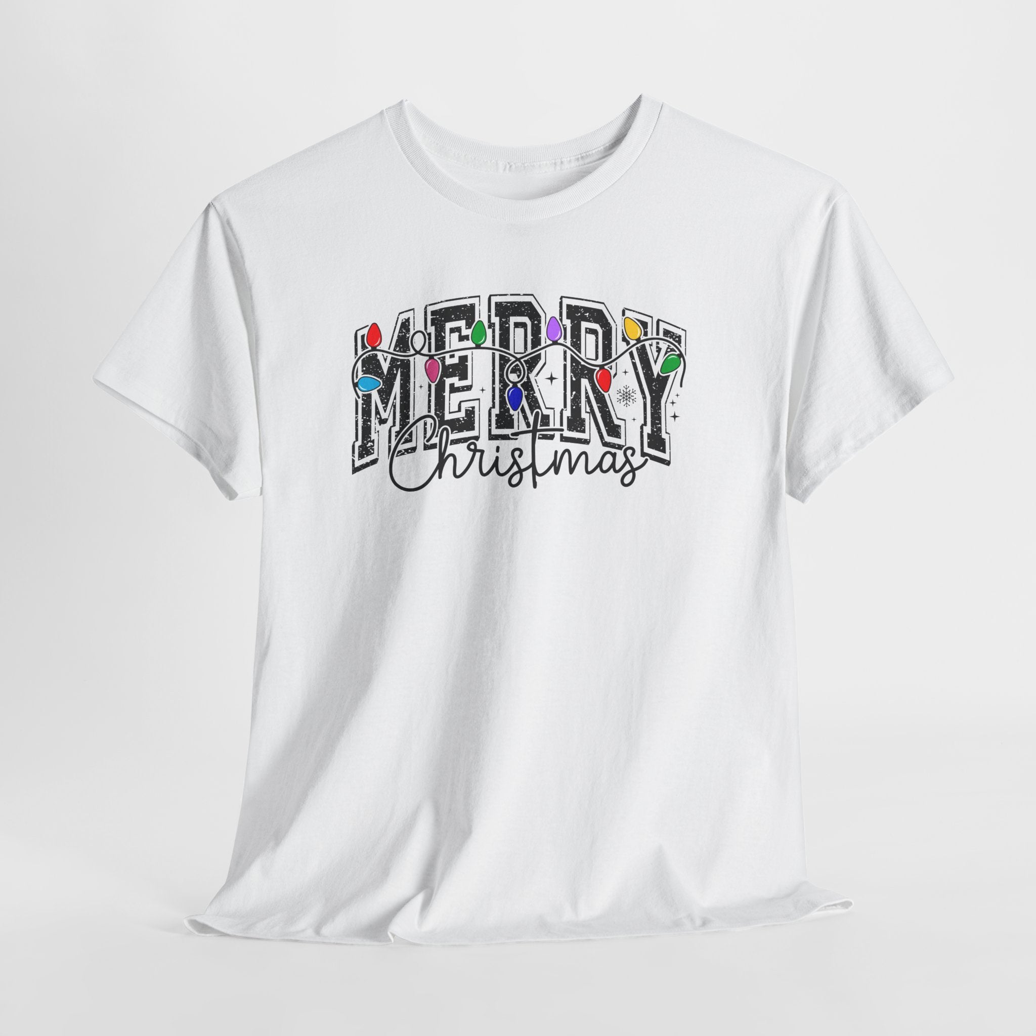 Merry Christmas Lights Tee