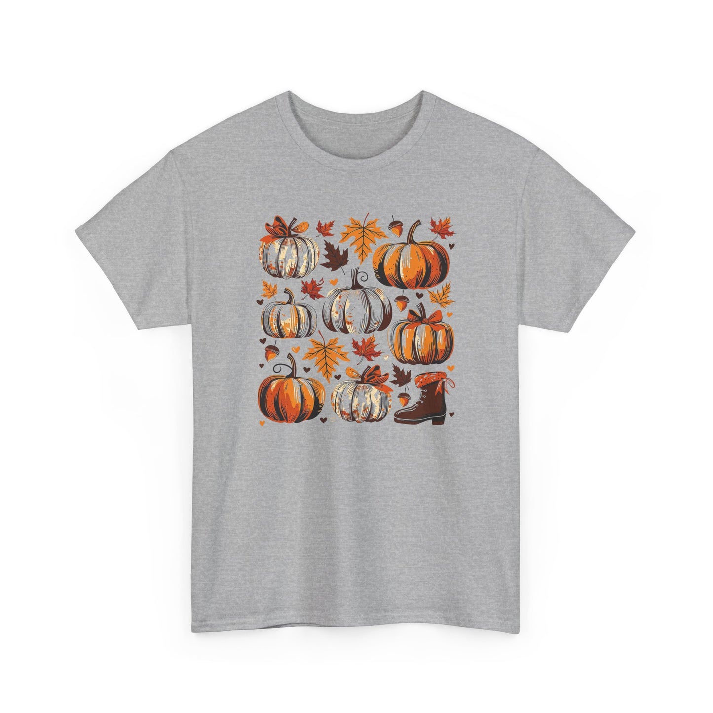 Pumpkin Patch & Autumn Leaves