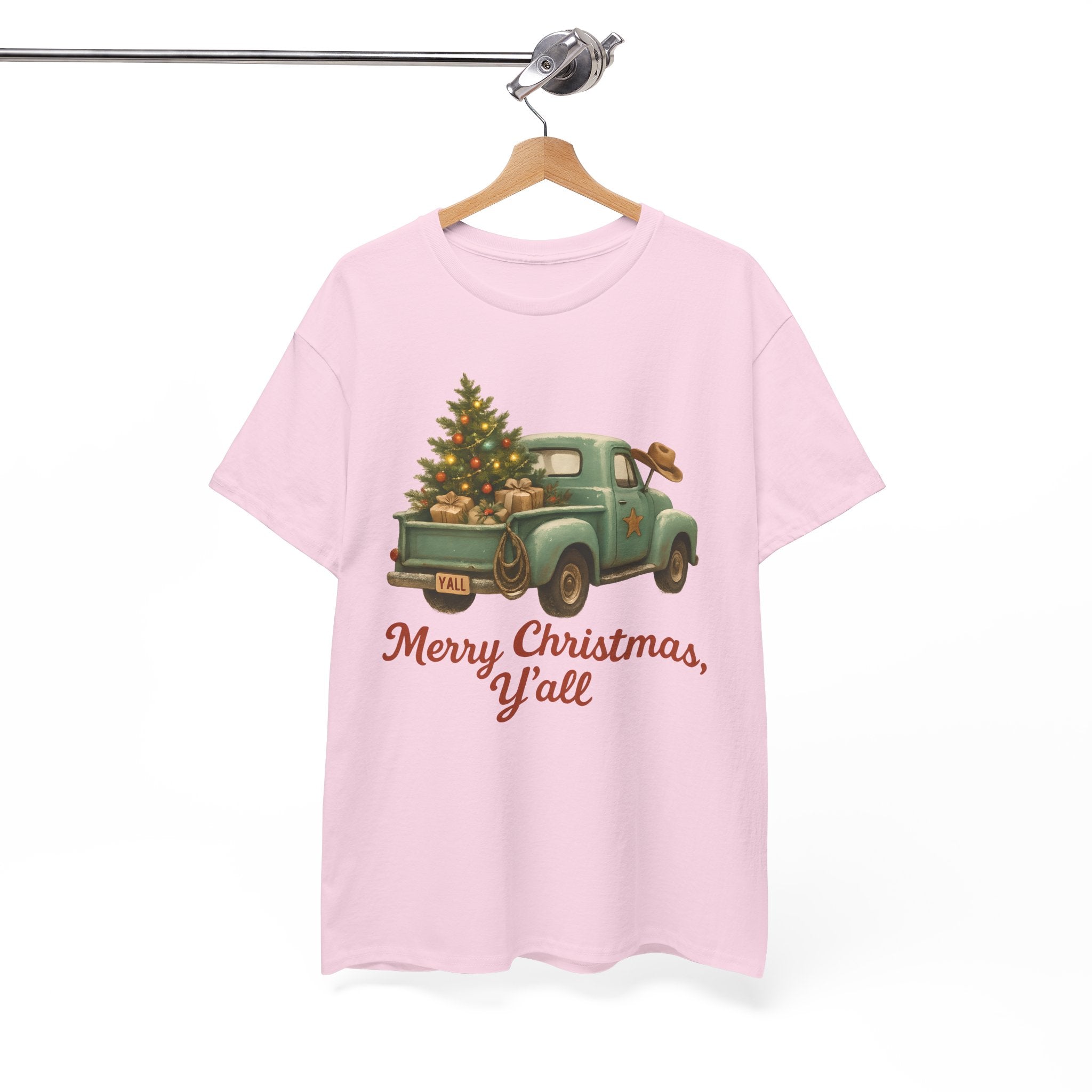 'Merry Christmas, Y'all' Vintage Holiday Tee