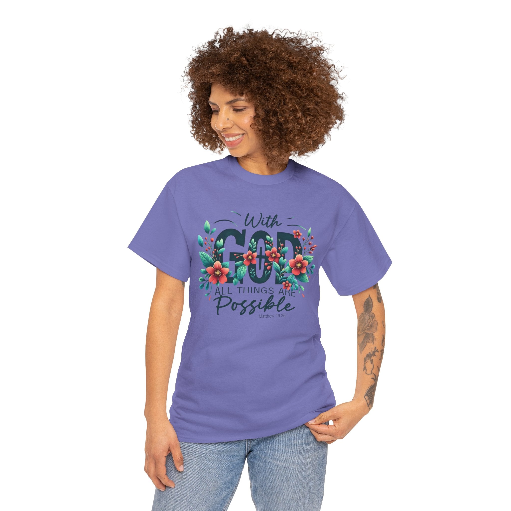 With Good All Things Are Possible-Tee