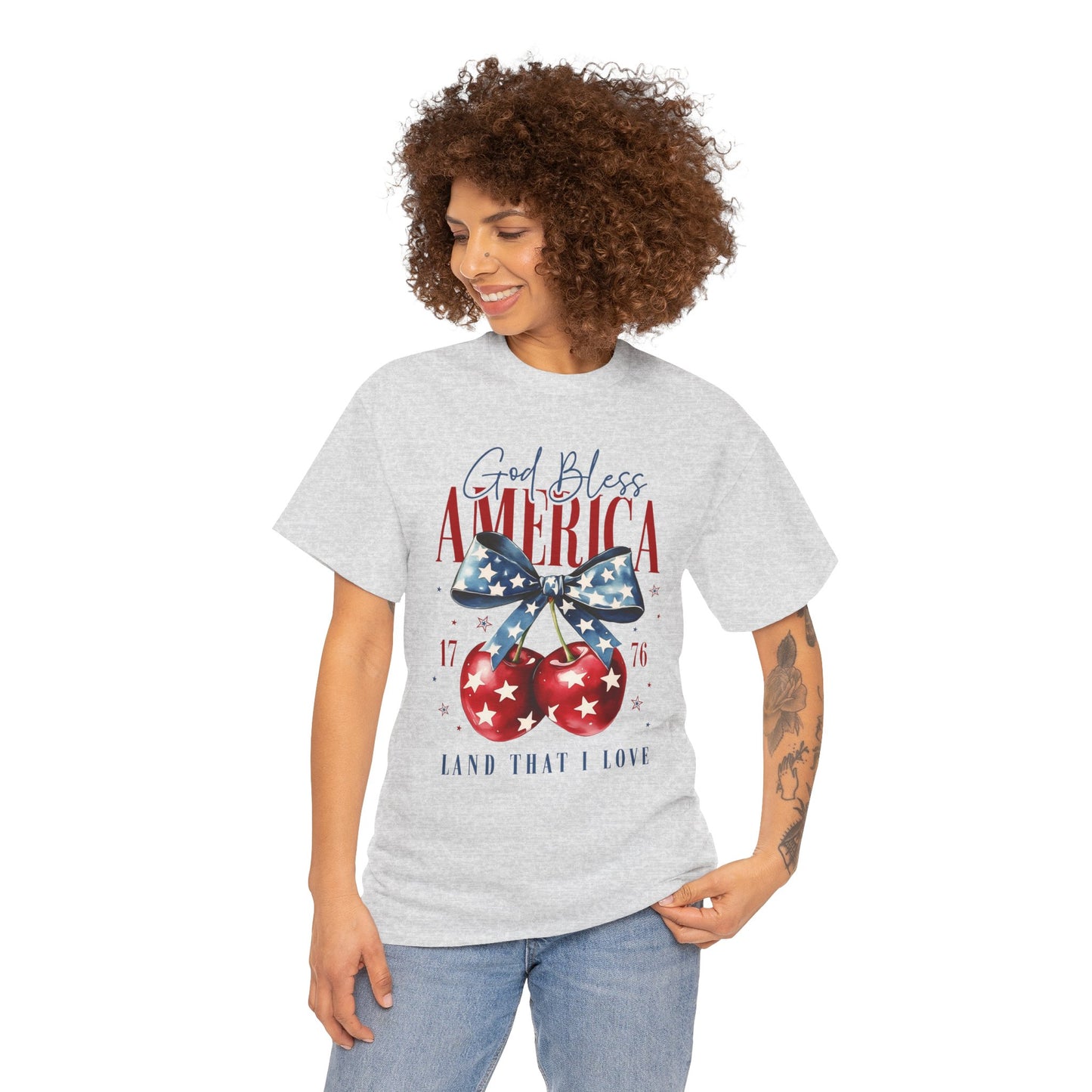 4th of July Tee - God Bless America Patriotic Shirt