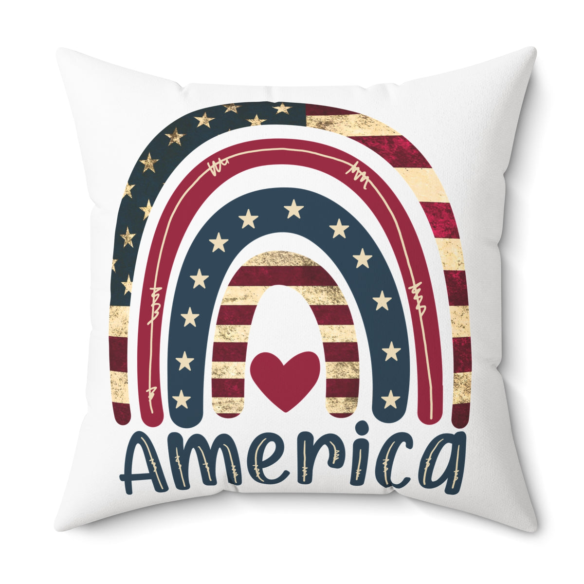 American Throw Pillow