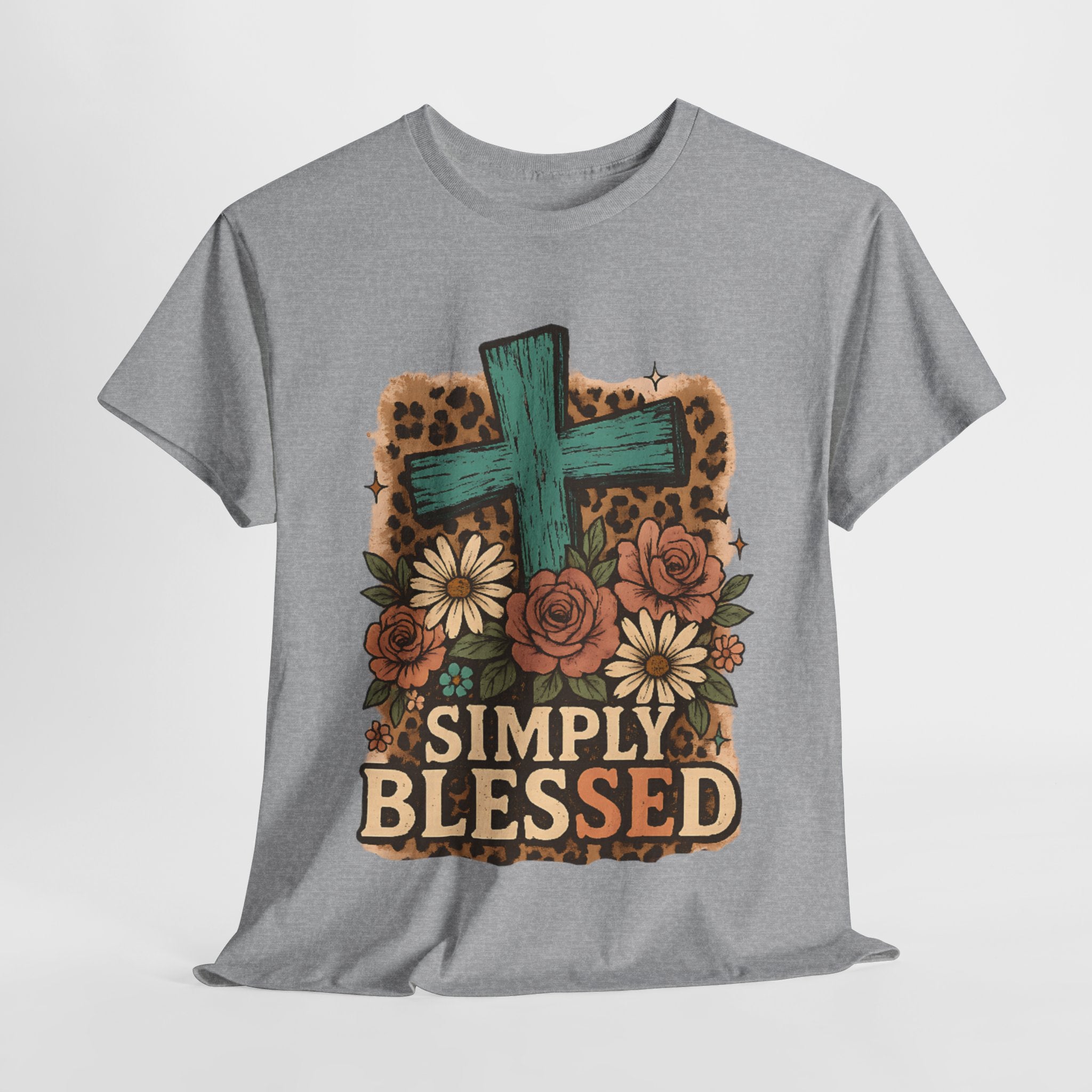 Simply Blessed Heavy Cotton Tee