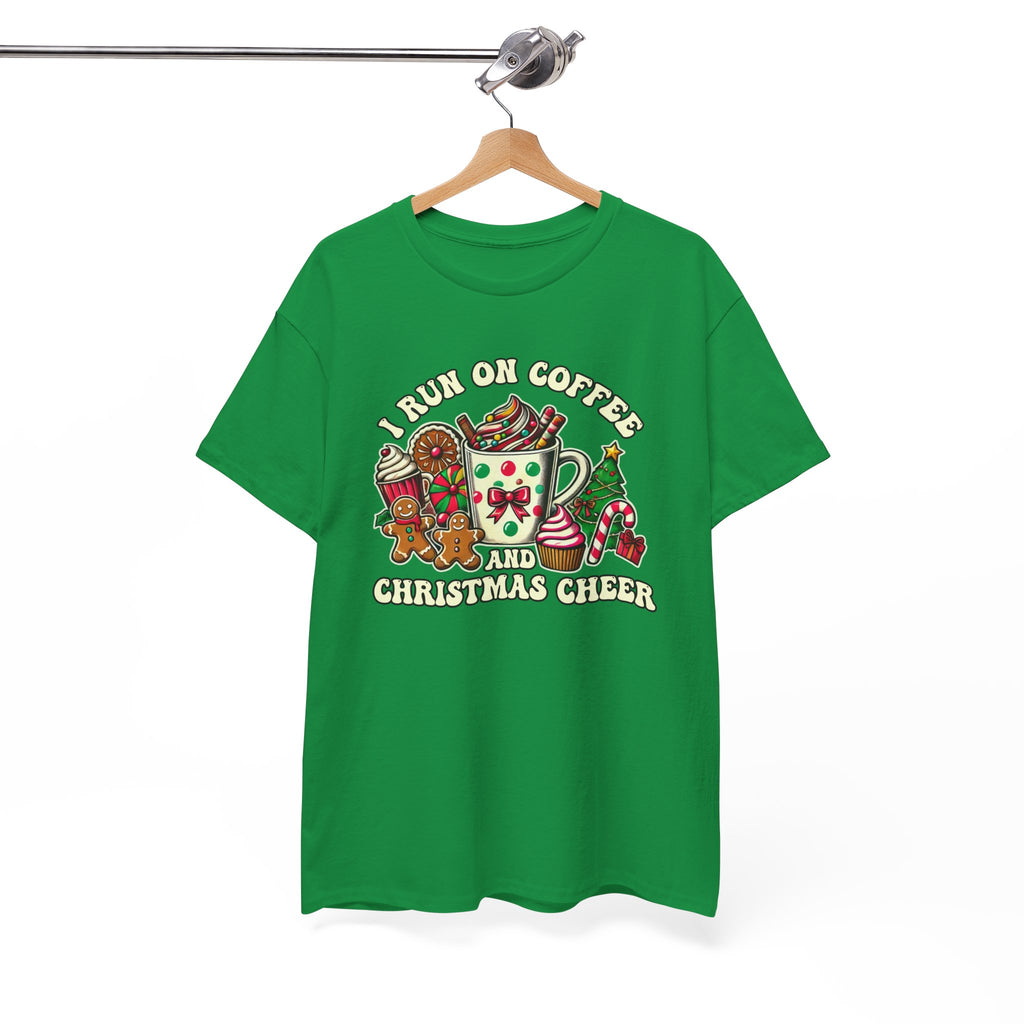 Funny Christmas Coffee Heavy Cotton Tee