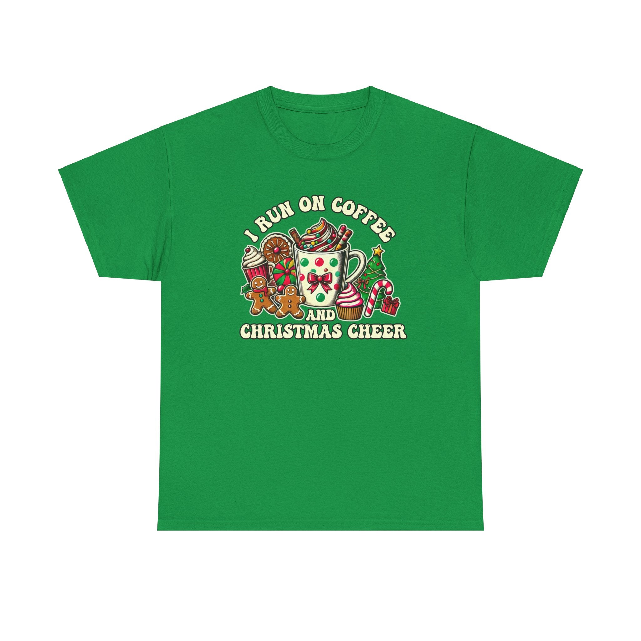 Funny Christmas Coffee Heavy Cotton Tee