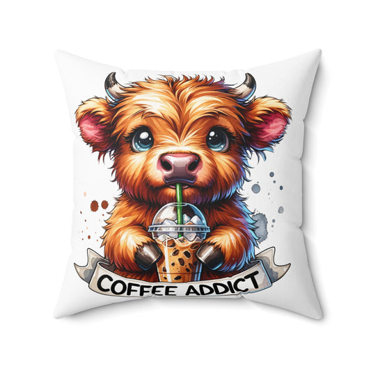 Spun Polyester Square Pillow
