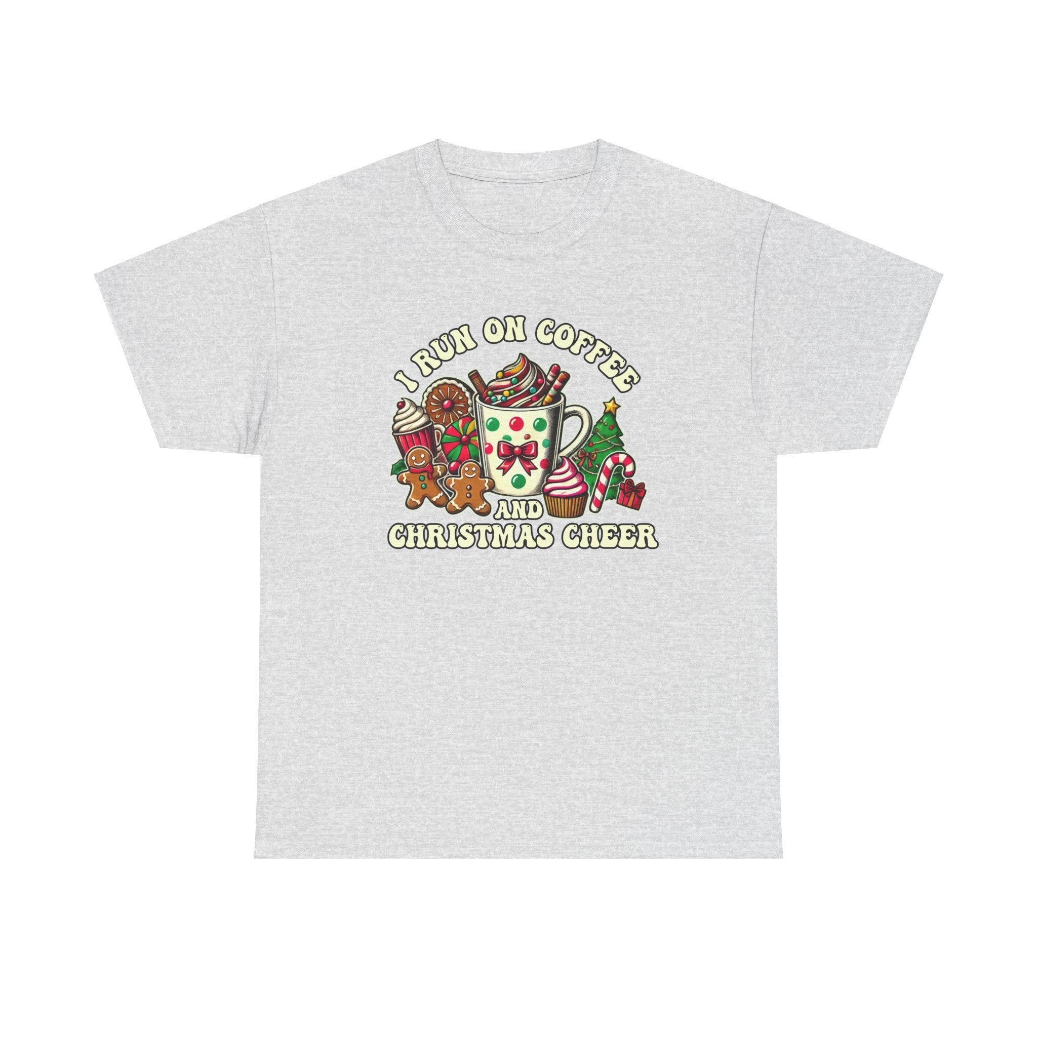 Funny Christmas Coffee Heavy Cotton Tee
