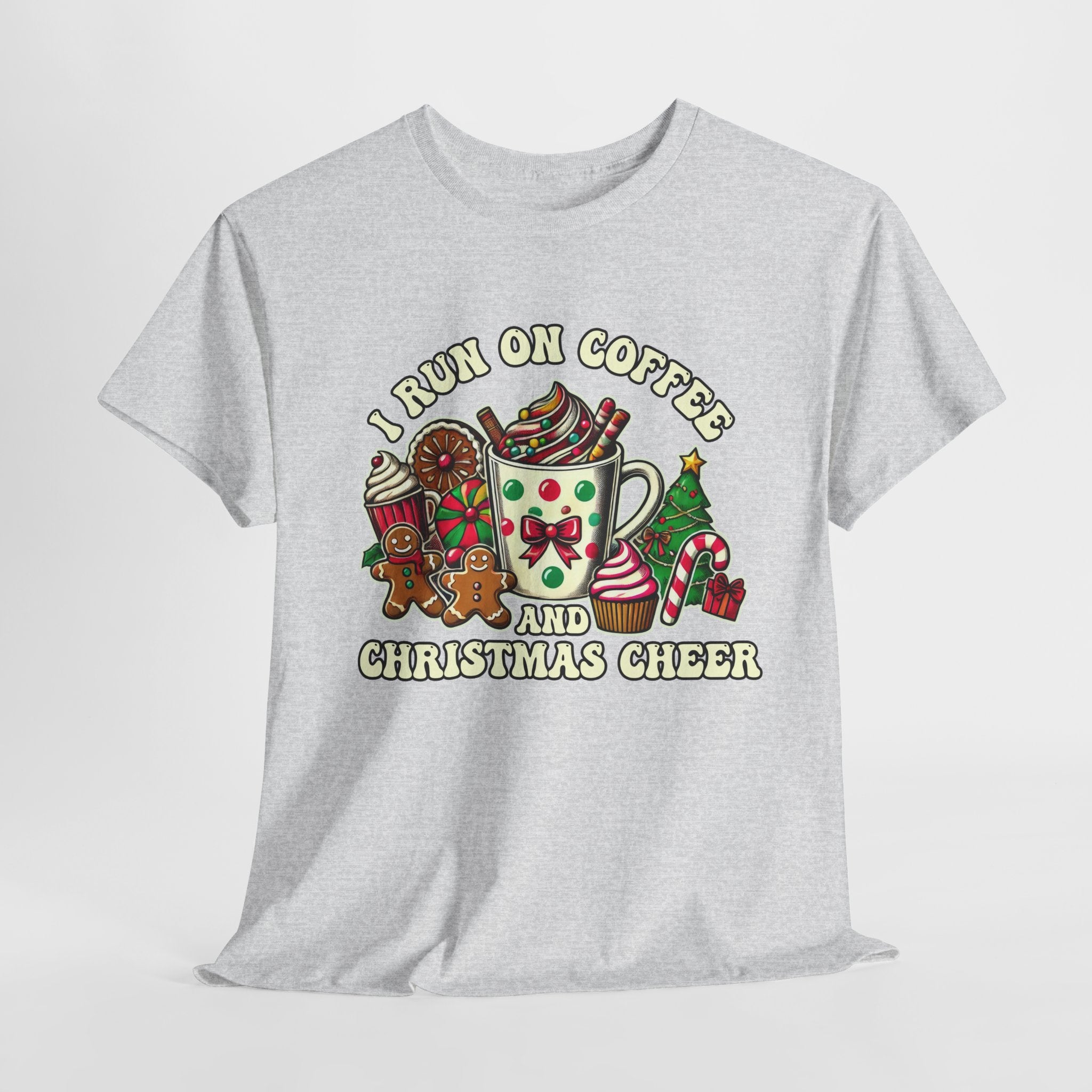 Funny Christmas Coffee Heavy Cotton Tee