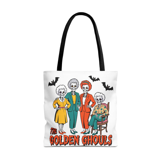 Golden Ghouls Tote Bag