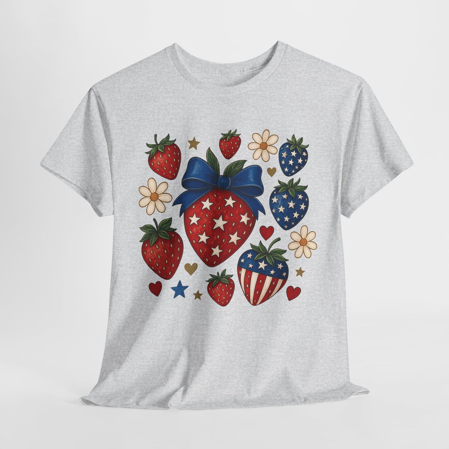 Patriotic Strawberry Tee