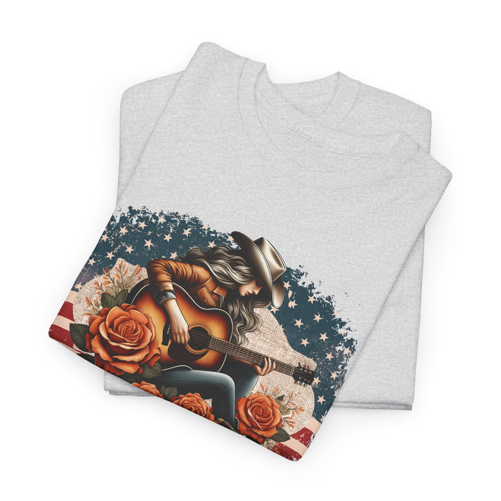 Country Music American Flag Tee