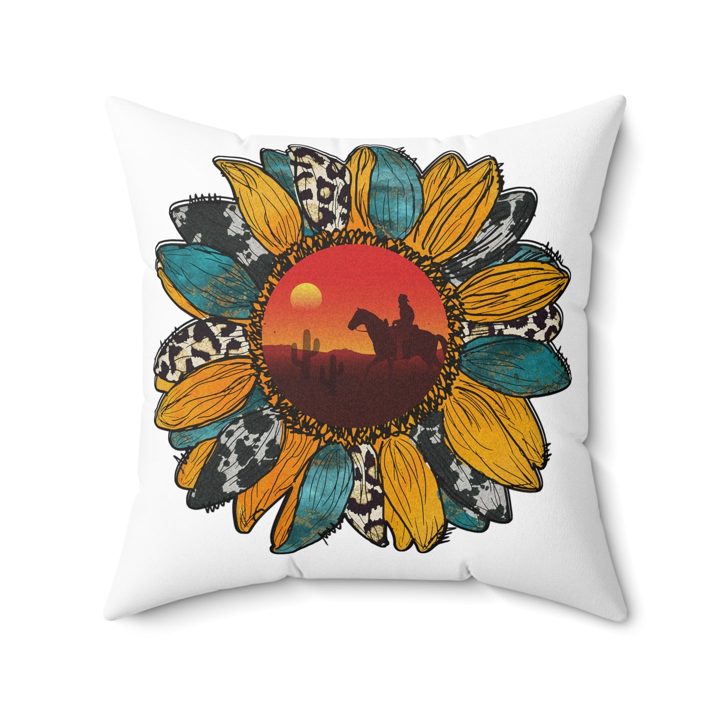Sunflower Desert Sunset