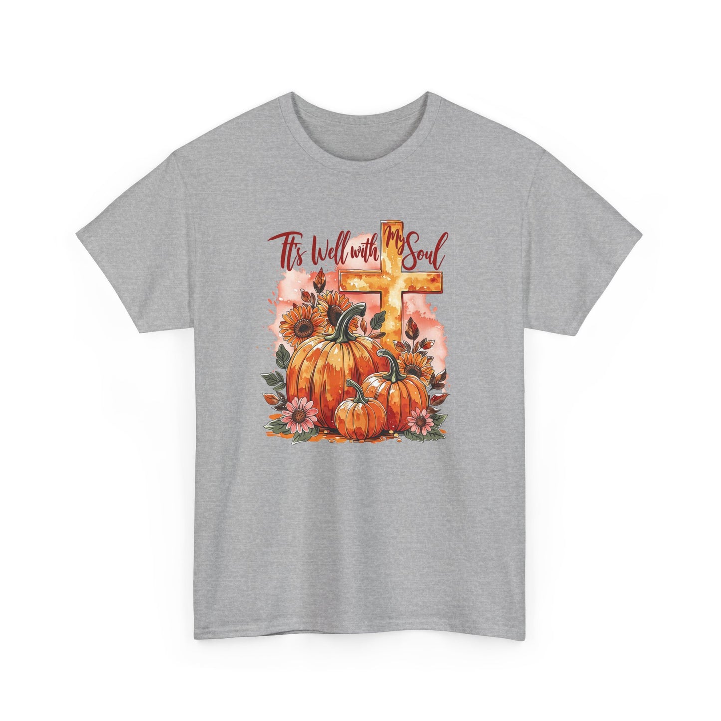 Fall Pumpkin Cross