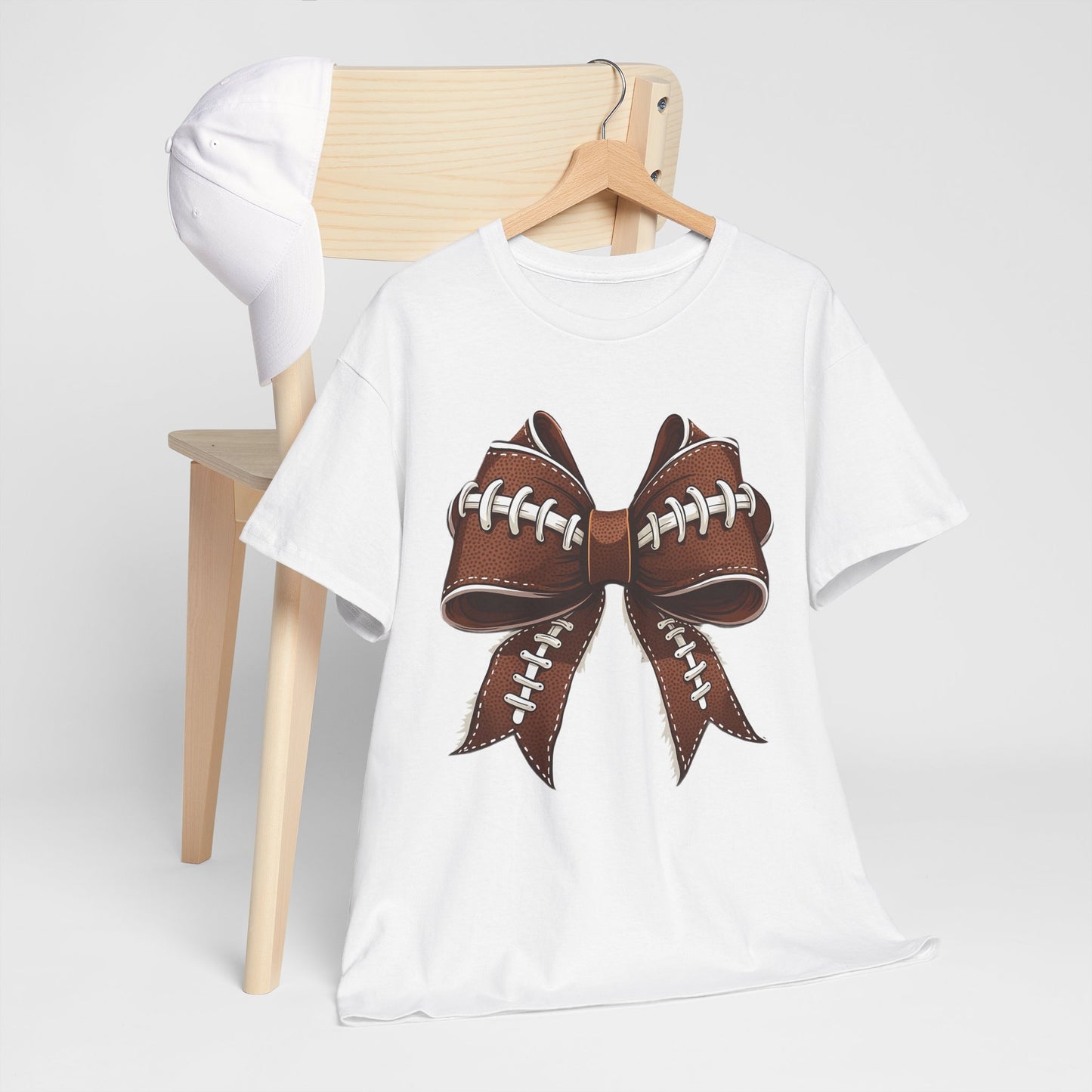 Football Bow Tee