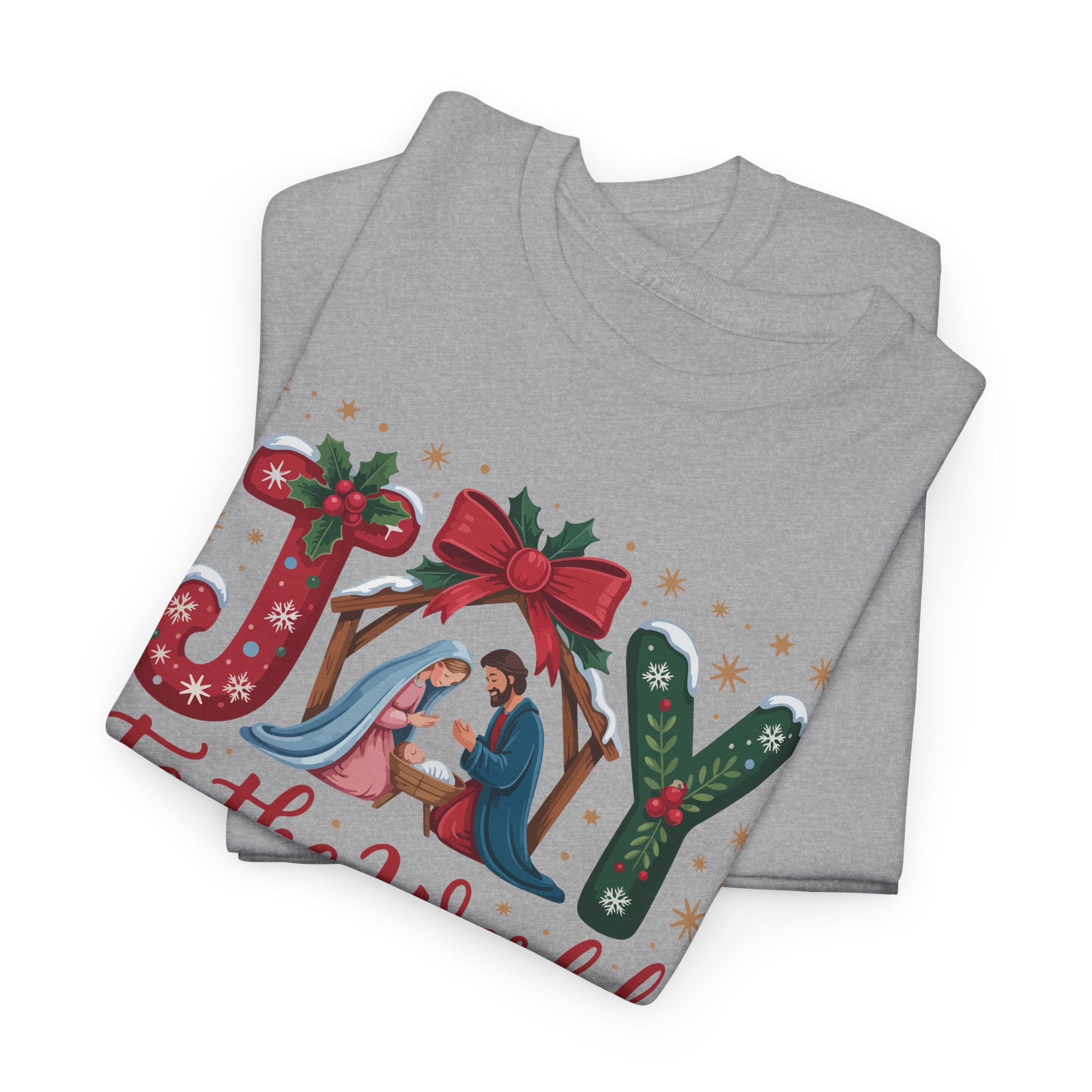Joy to the World Christmas Tee