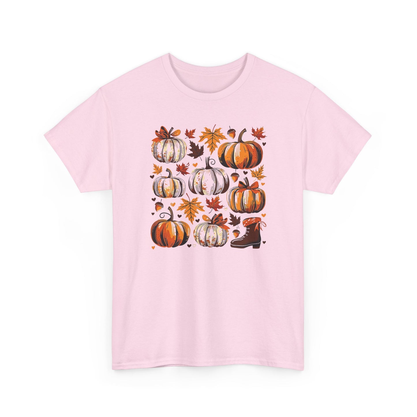 Pumpkin Patch & Autumn Leaves
