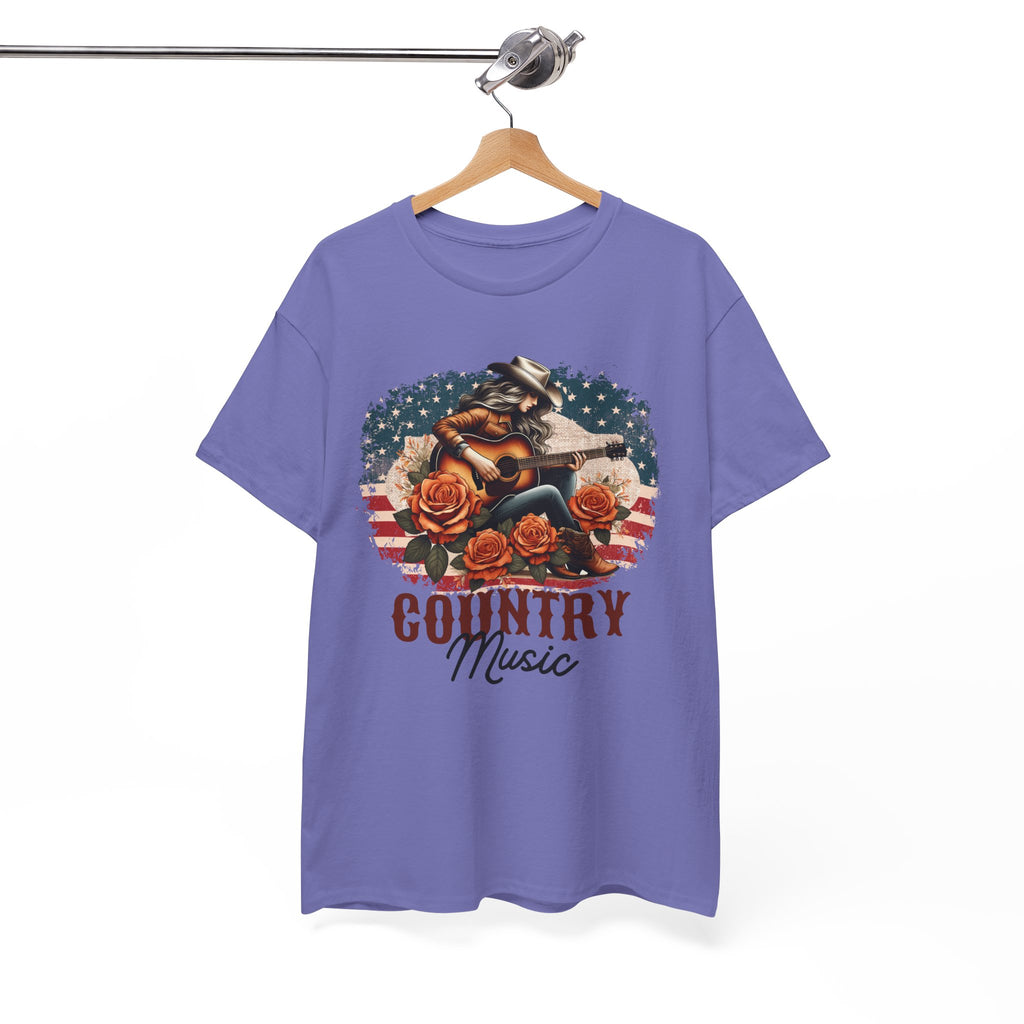 Country Music American Flag Tee
