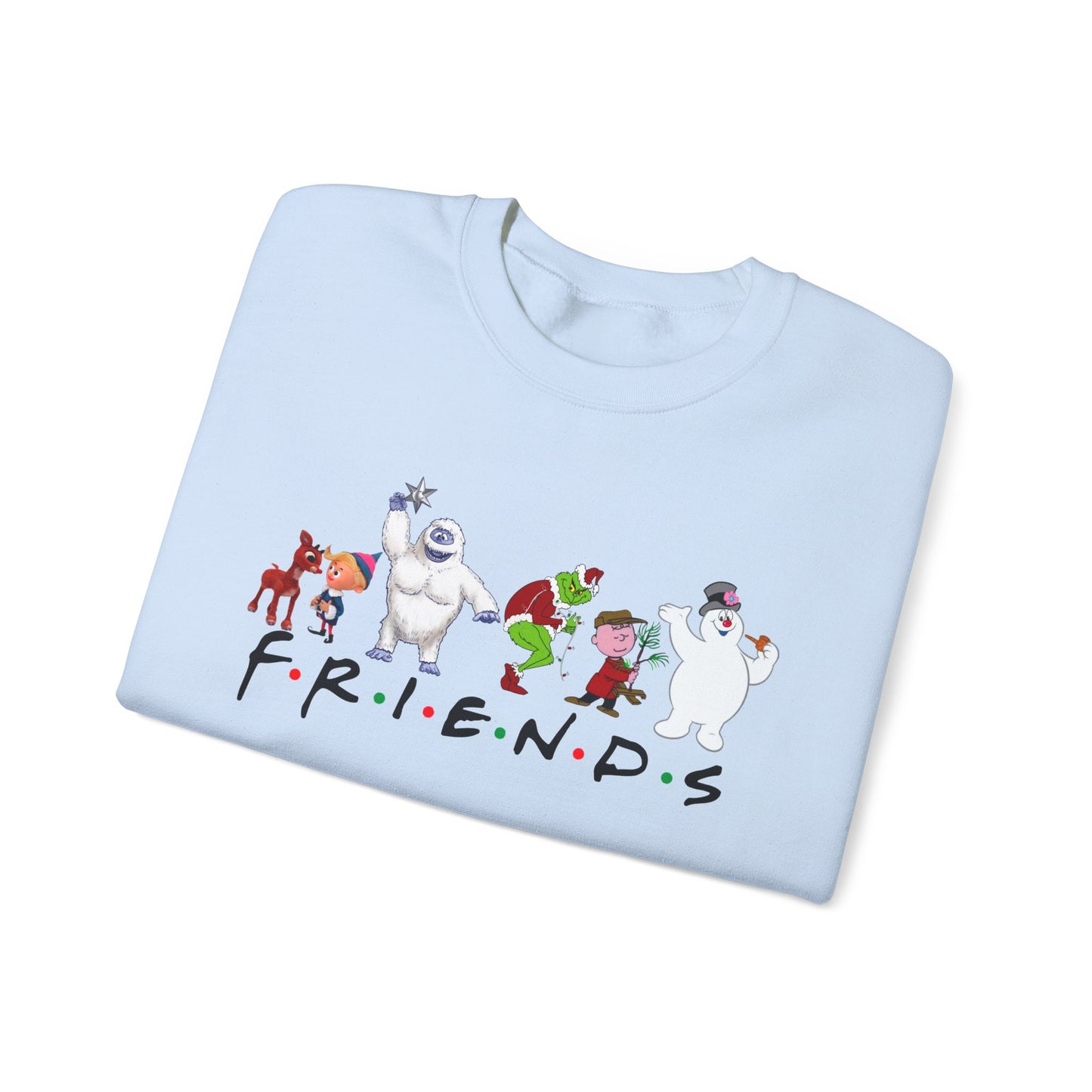 Whimsical Friends Crewneck Sweatshirt