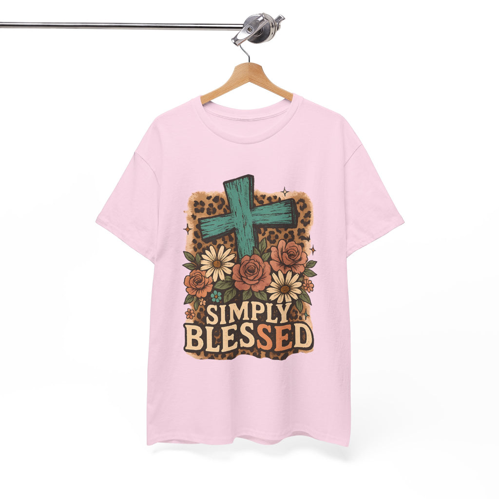 Simply Blessed Heavy Cotton Tee