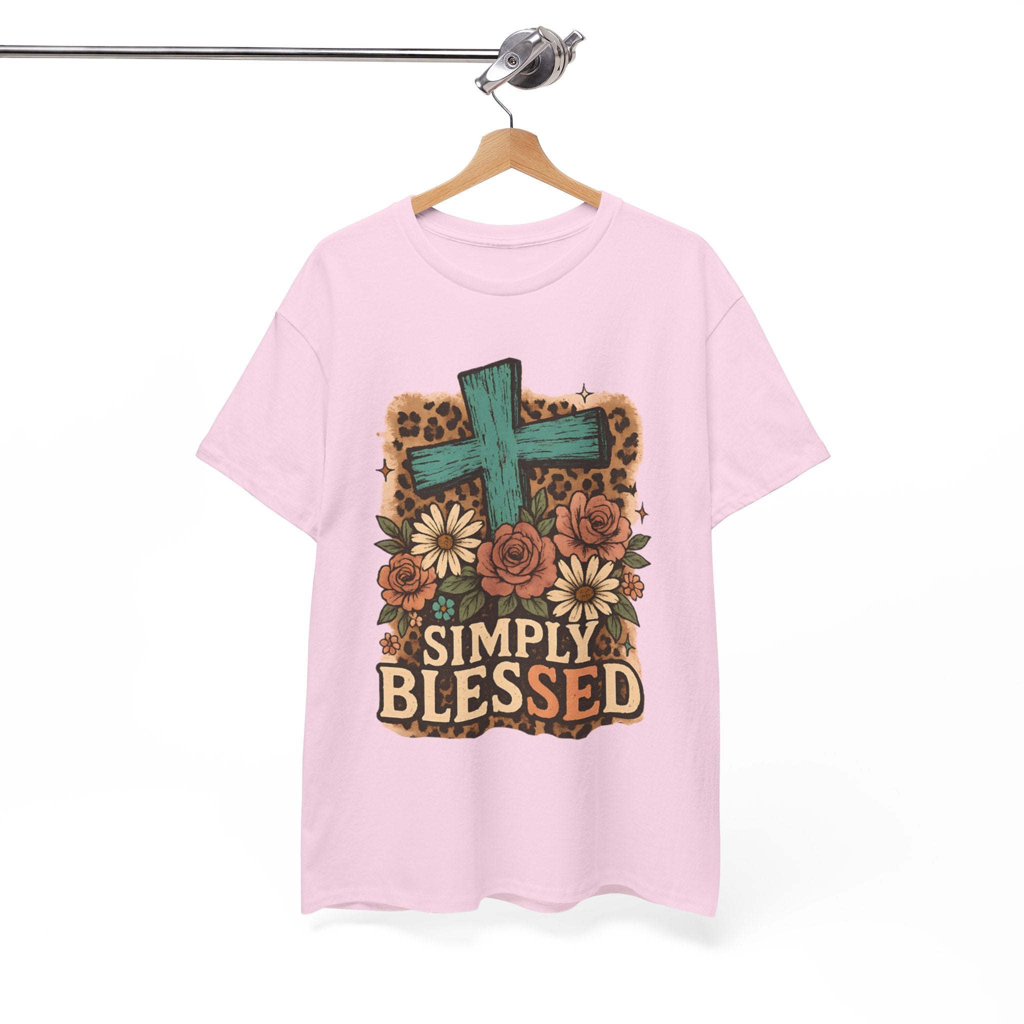 Simply Blessed Heavy Cotton Tee