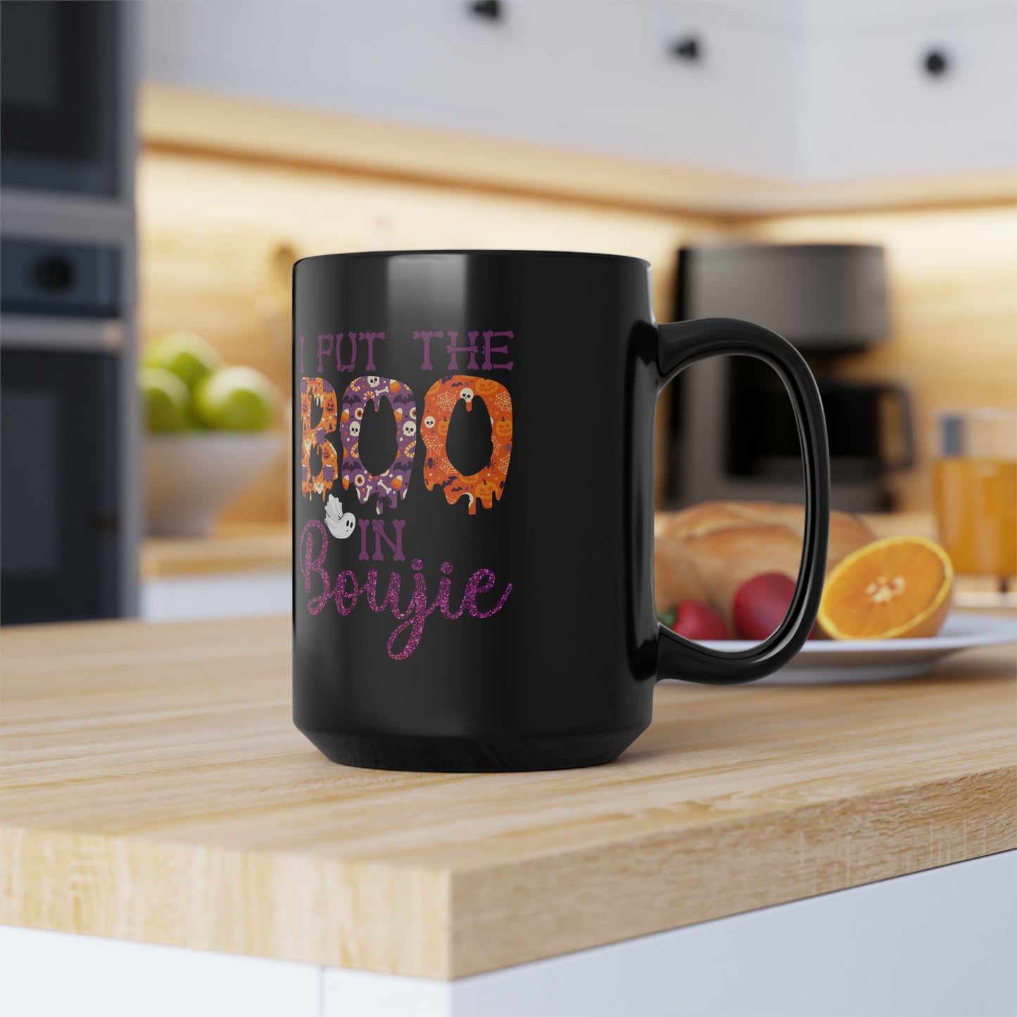 Black Mug, 15oz