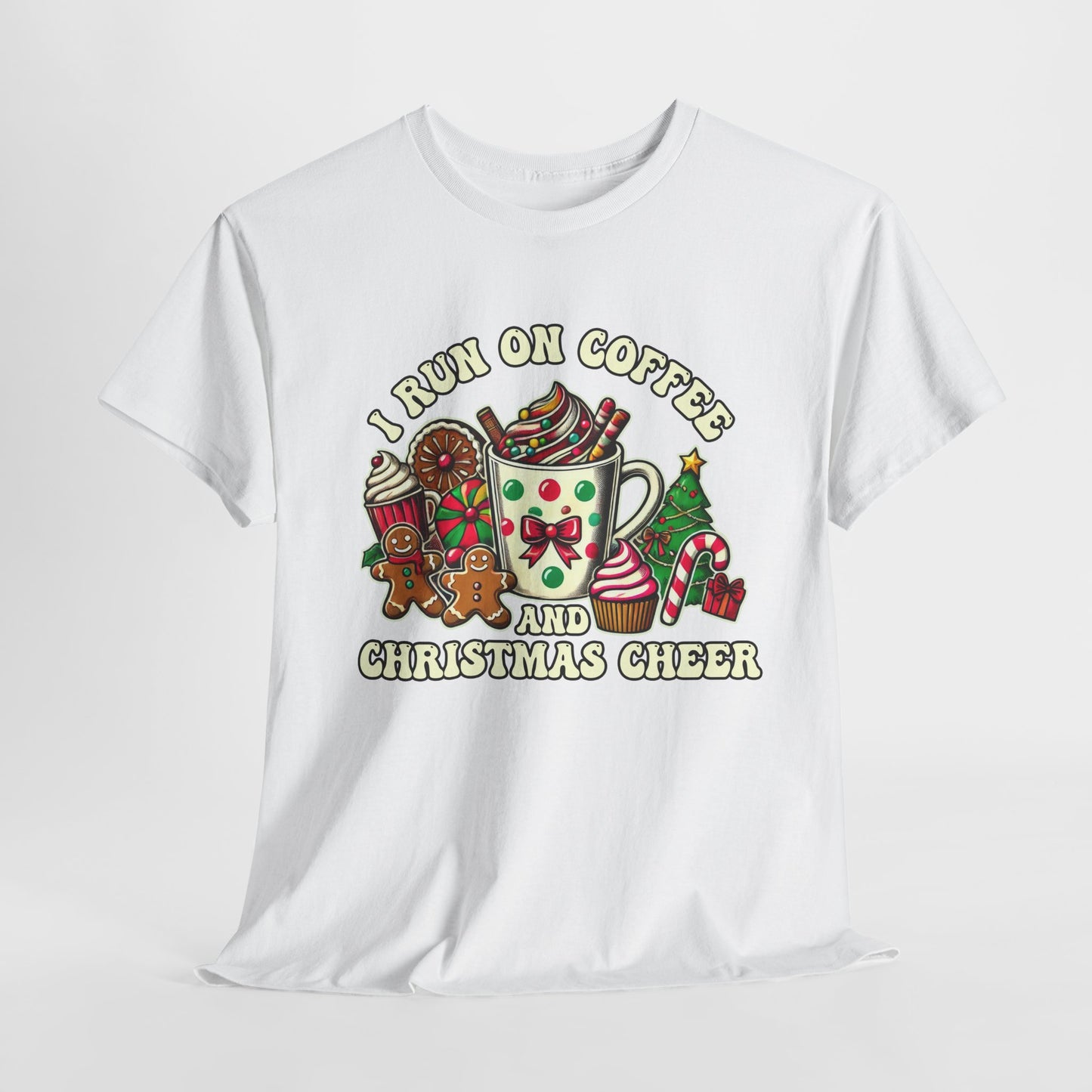 Funny Christmas Coffee Heavy Cotton Tee