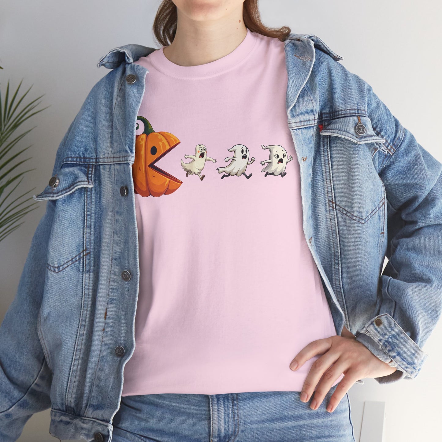 Playful Pumpkin Pac-Man Tee