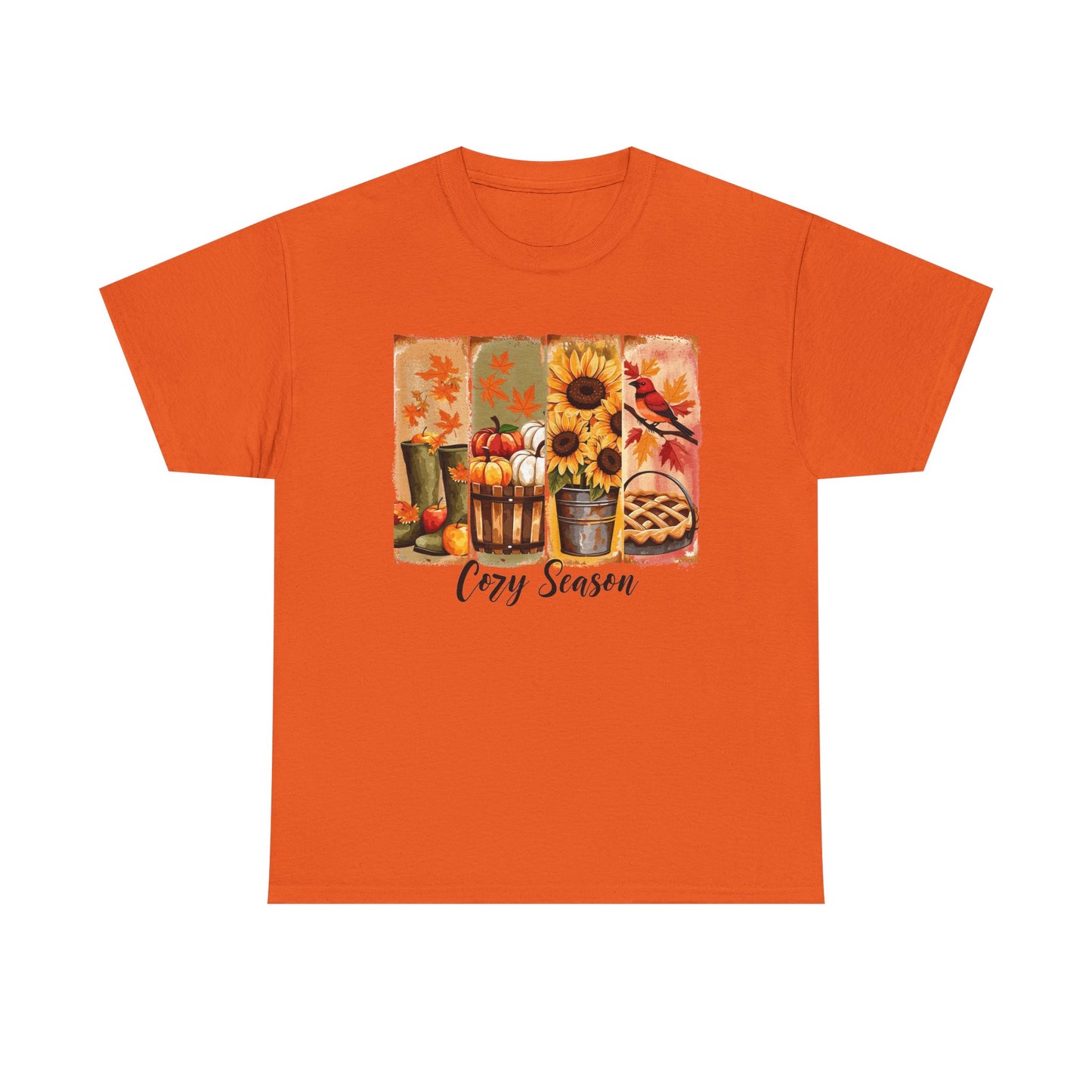Autumn Sunflowers & Pumpkins