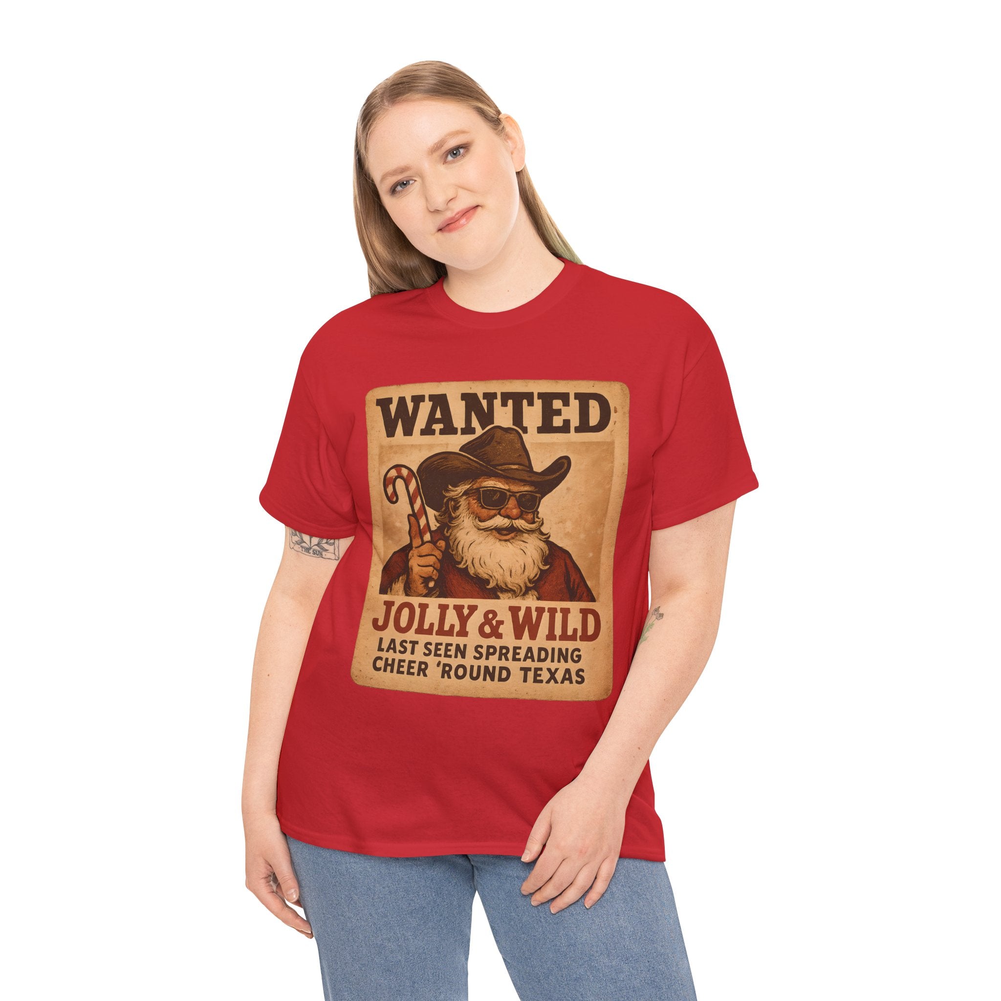 Wanted Jolly & Wild Santa T‑Shirt