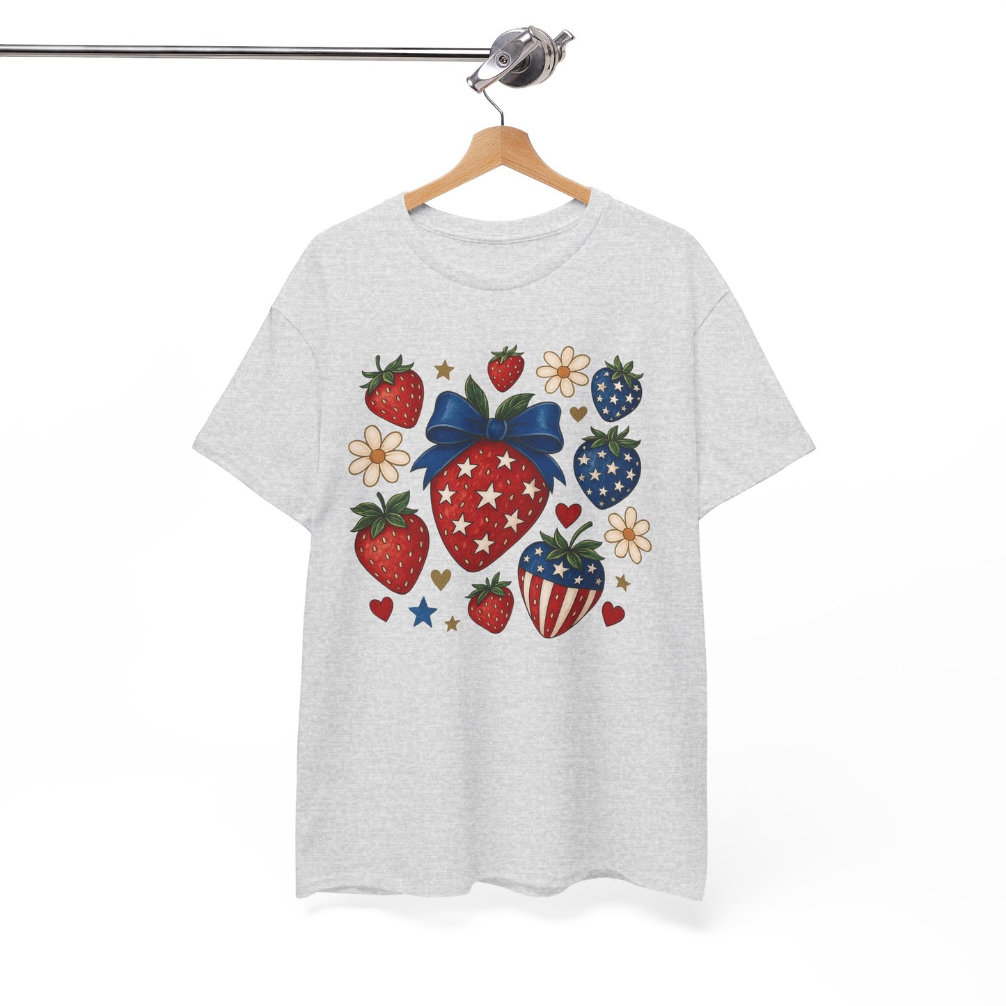 Patriotic Strawberry Tee