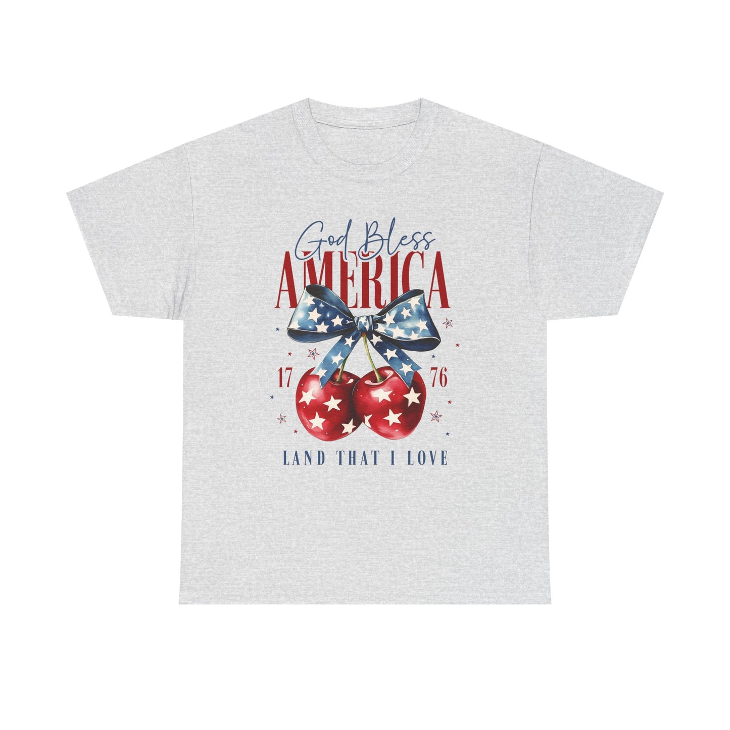 4th of July Tee - God Bless America Patriotic Shirt