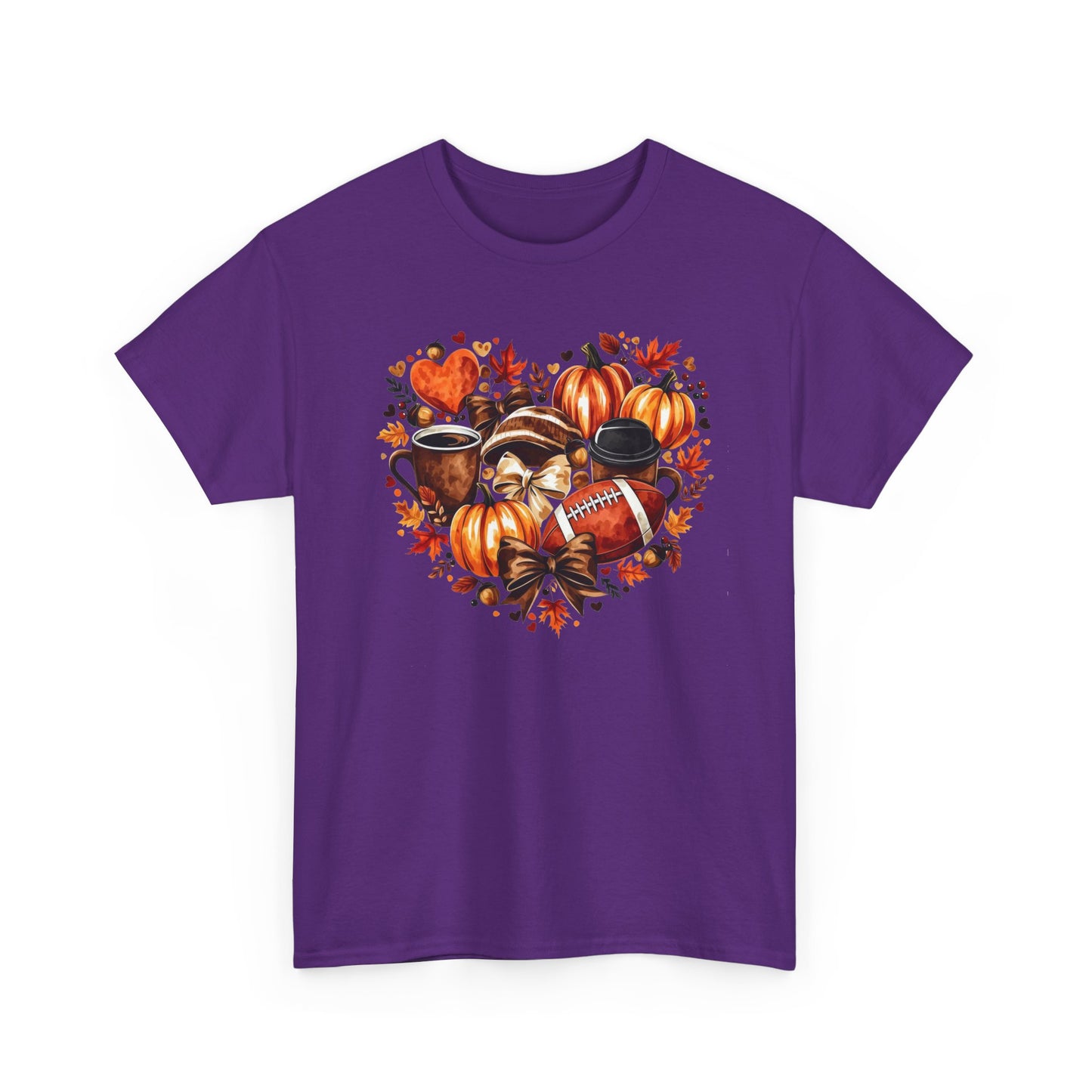 Fall Football Heart