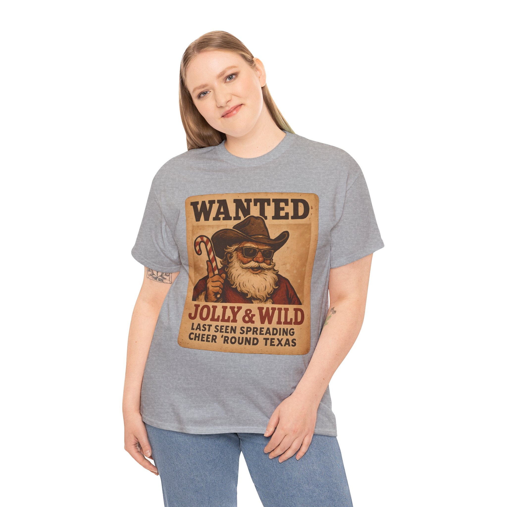 Wanted Jolly & Wild Santa T‑Shirt