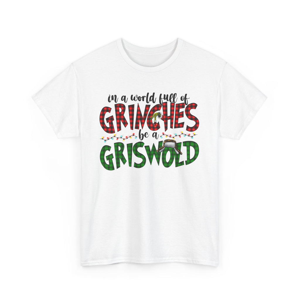 Griswold Holiday Heavy Cotton Tee - Perfect for Christmas Celebrations