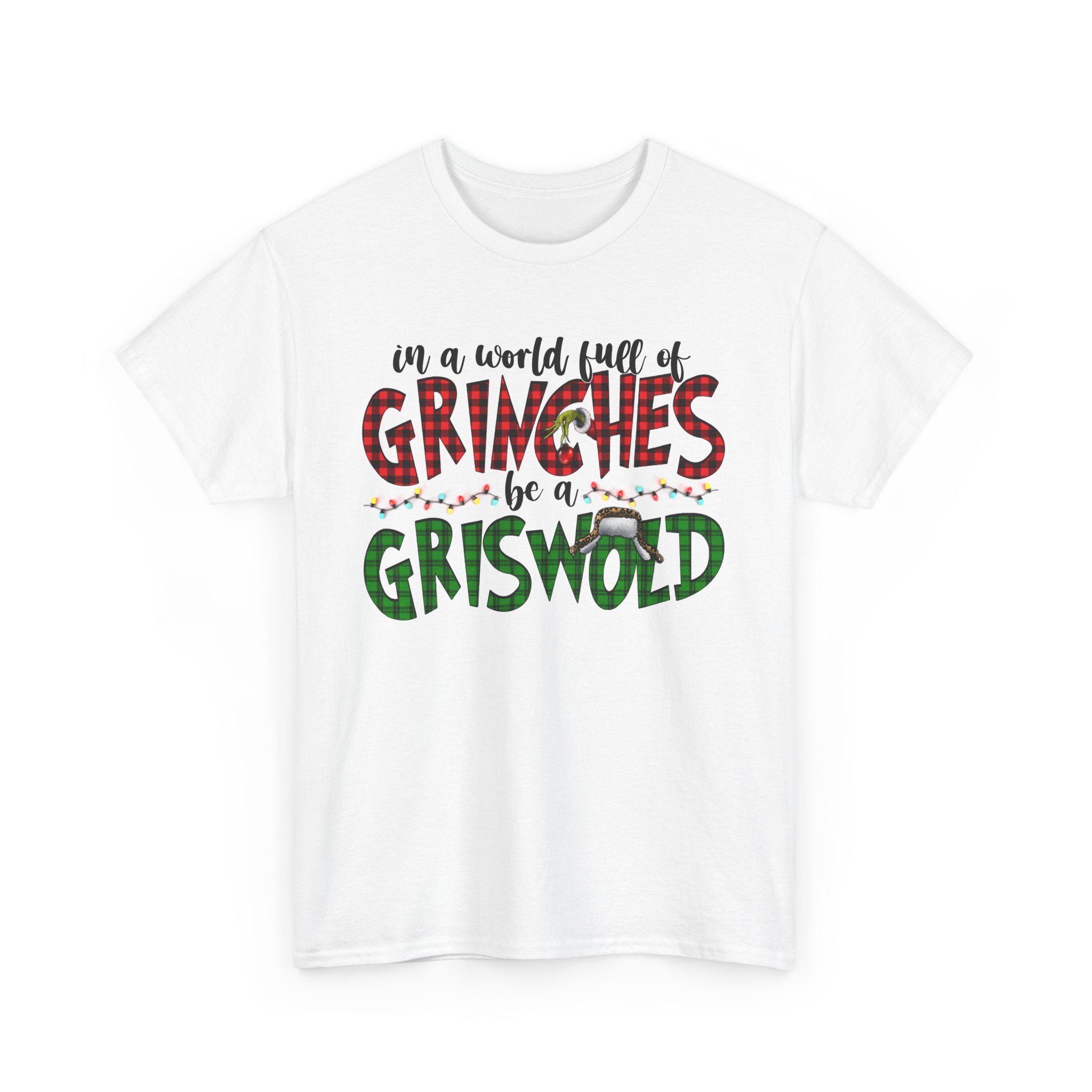 Griswold Holiday Heavy Cotton Tee - Perfect for Christmas Celebrations
