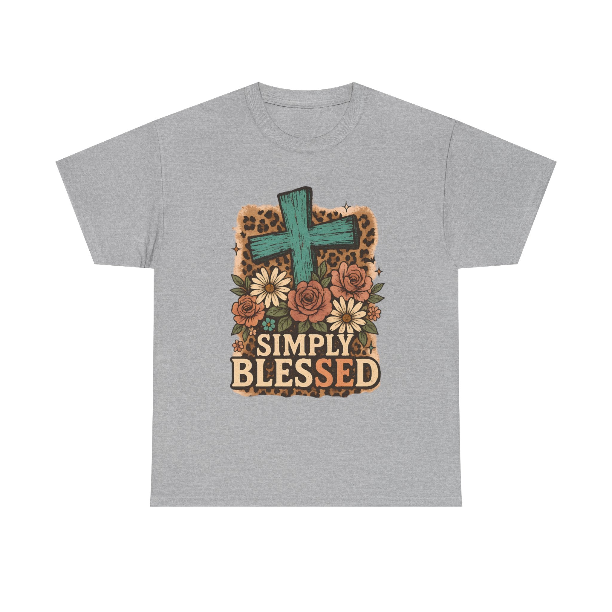 Simply Blessed Heavy Cotton Tee
