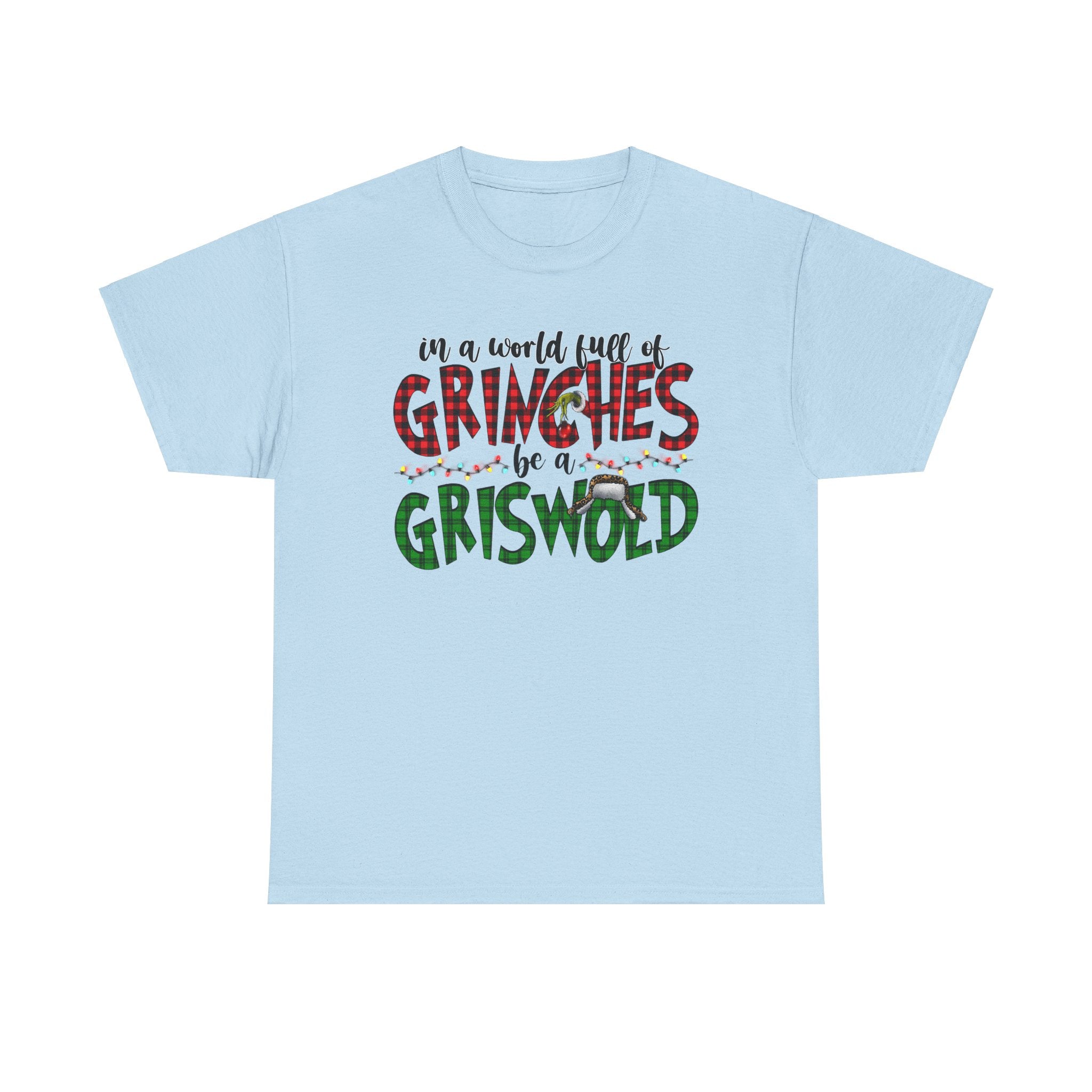 Griswold Holiday Heavy Cotton Tee - Perfect for Christmas Celebrations