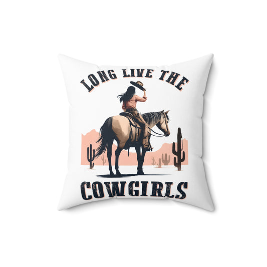 Spun Polyester Square Pillow