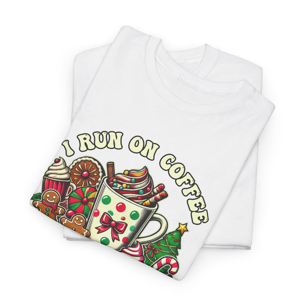 Funny Christmas Coffee Heavy Cotton Tee