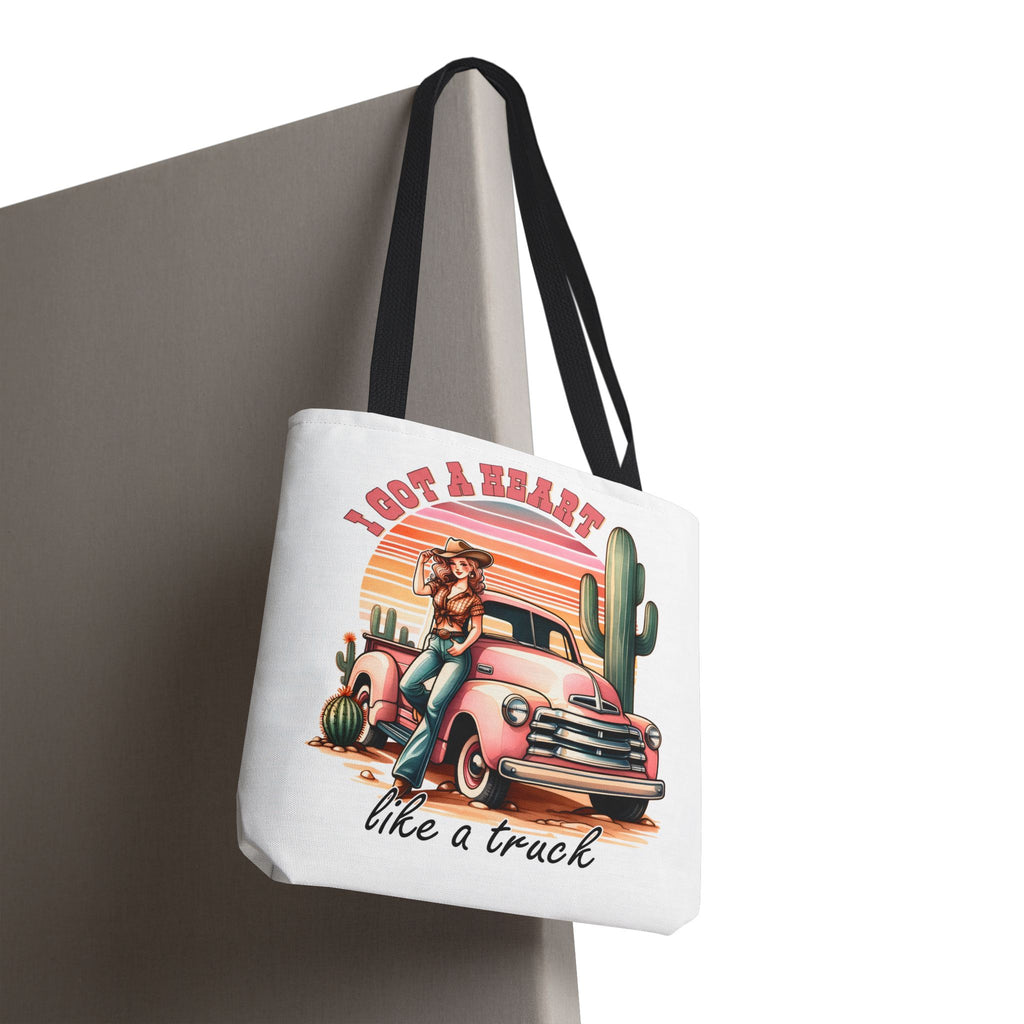Heart Like a Truck Tote Bag