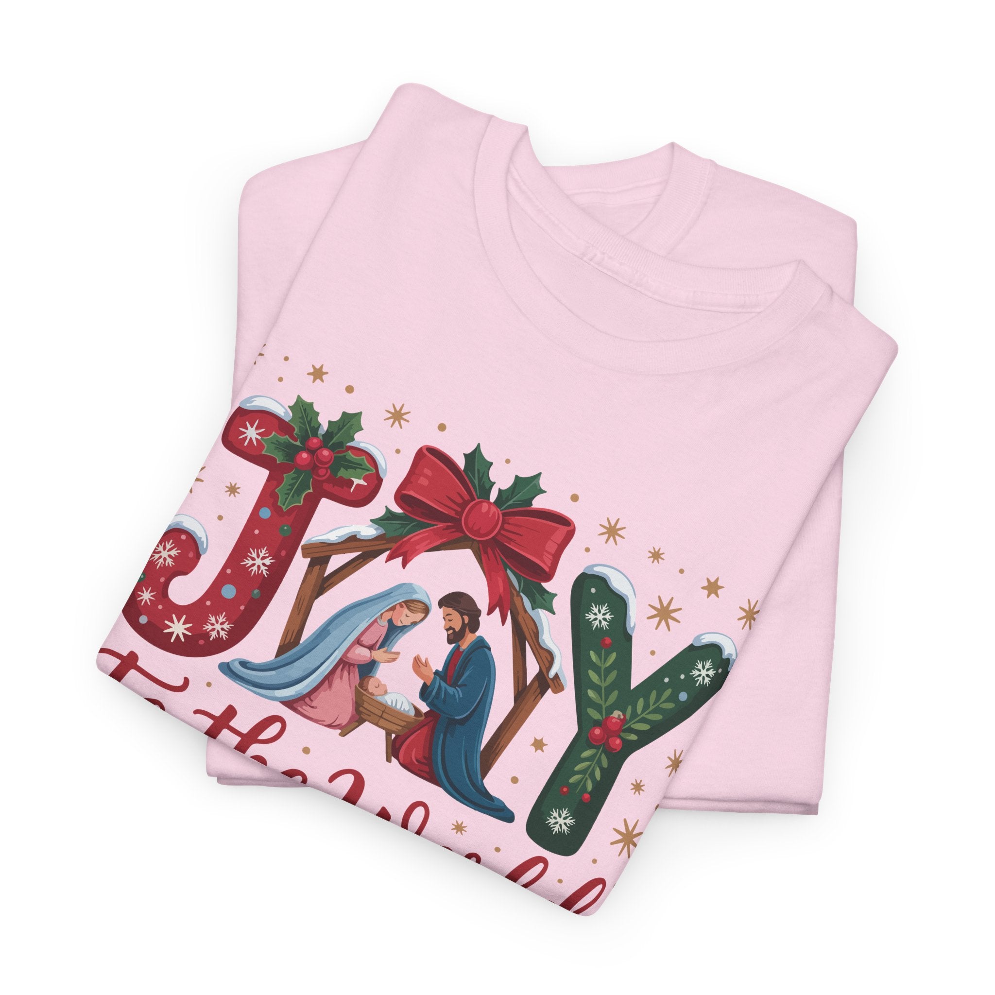Joy to the World Christmas Tee