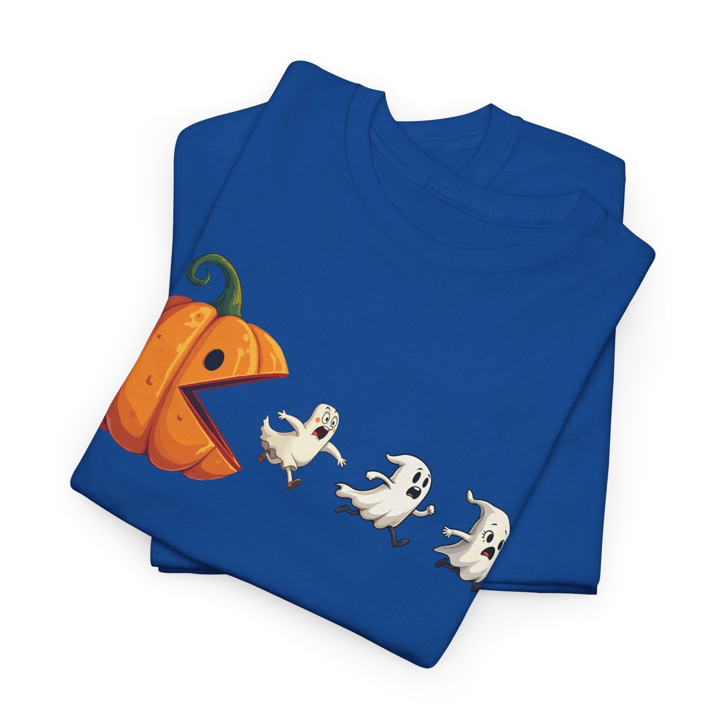 Playful Pumpkin Pac-Man Tee