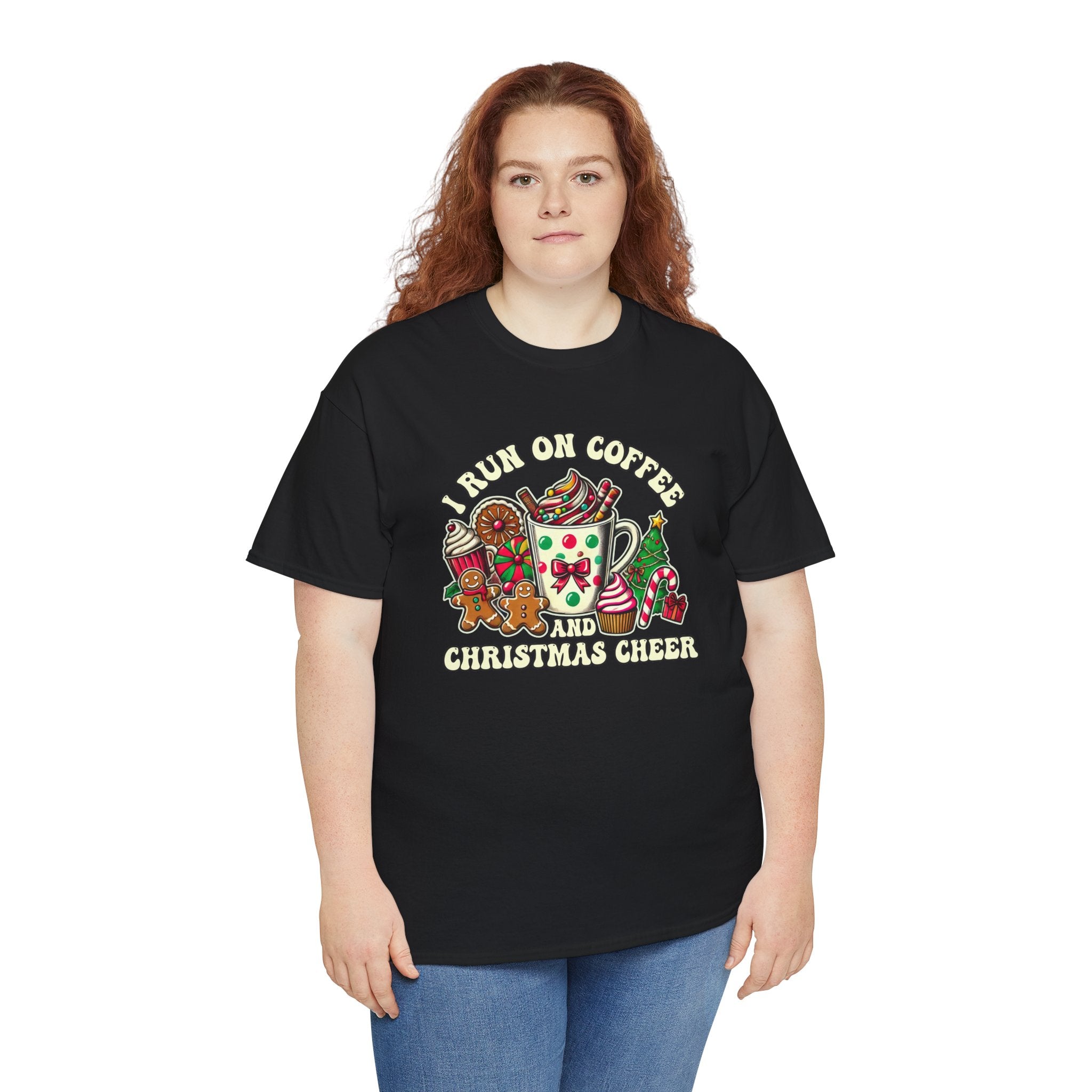 Funny Christmas Coffee Heavy Cotton Tee