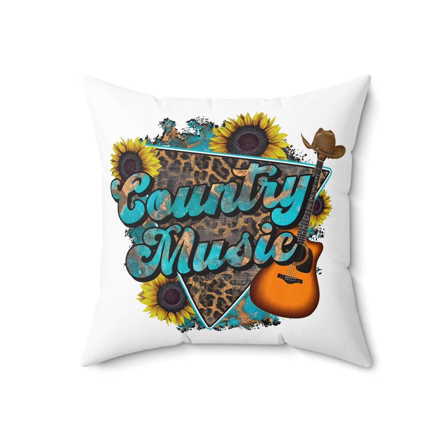 Spun Polyester Square Pillow