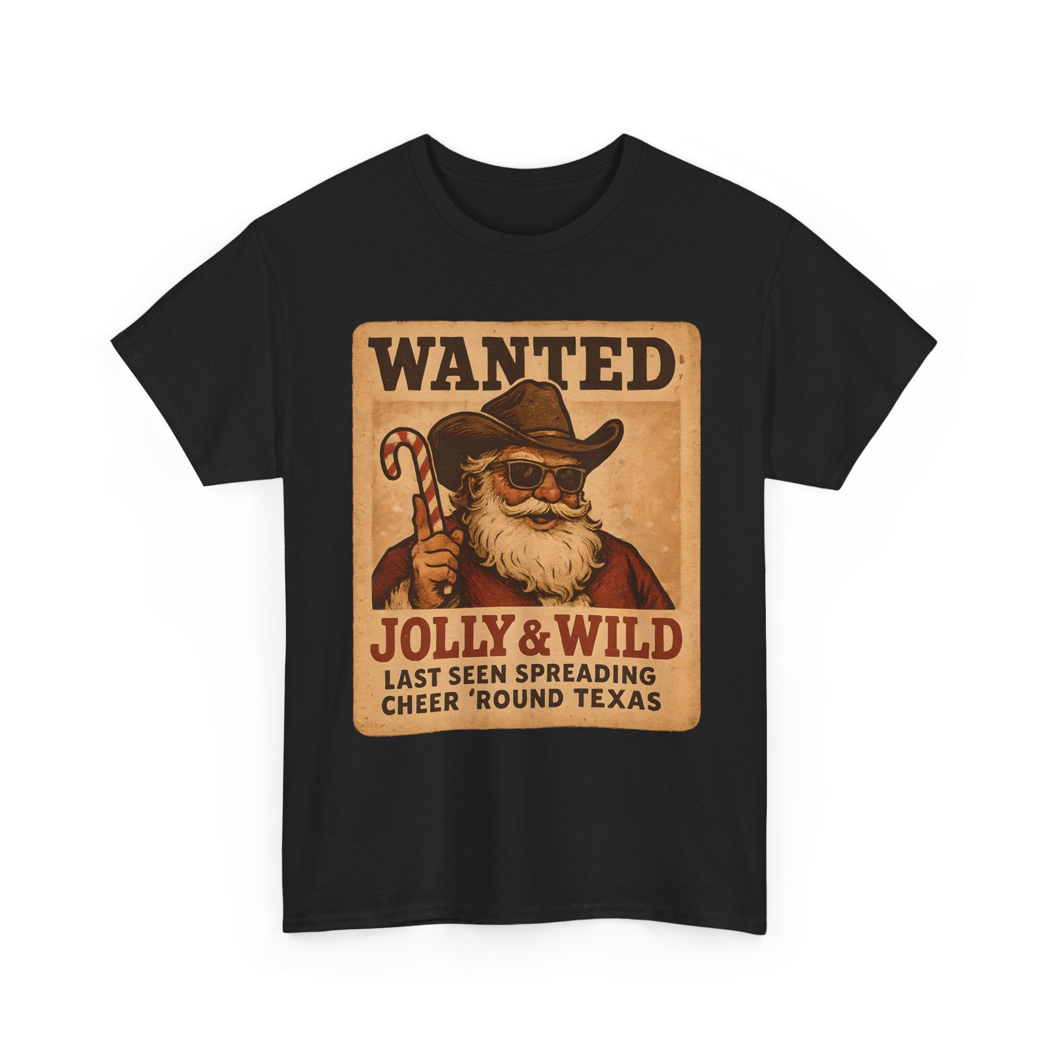 Wanted Jolly & Wild Santa T‑Shirt