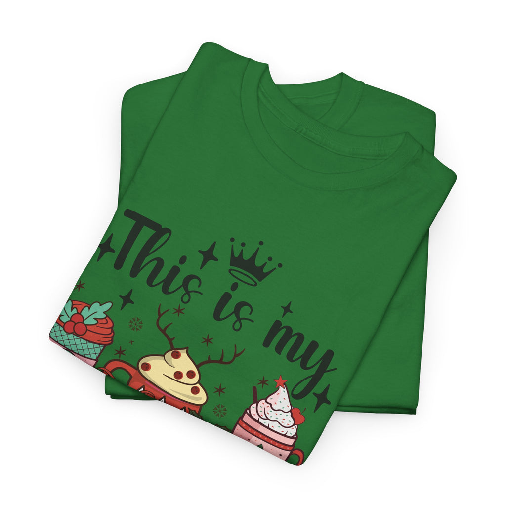 Christmas Movie Watching Tee - Heavy Cotton Shirt